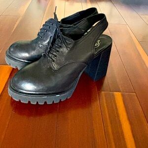 *SOLD* Free People sling back boots